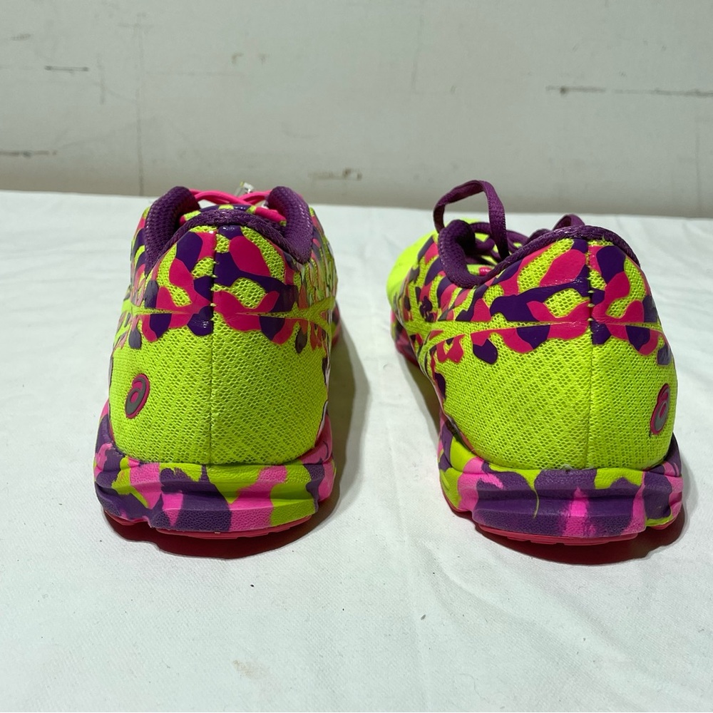ASICS Gel-Noosa Fast 2 Womens Running Shoes Size 10 Multicolor Yellow Pink - Picture 6 of 12